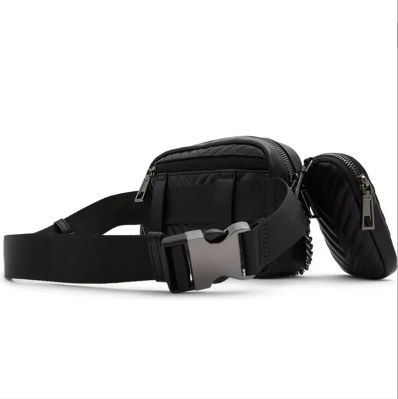 ALDO Zinka Quilted Faux Leather Belt Bag - Picture 3 of 12